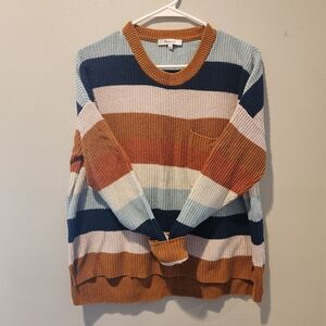 Madewell Striped Multicolor Sweater